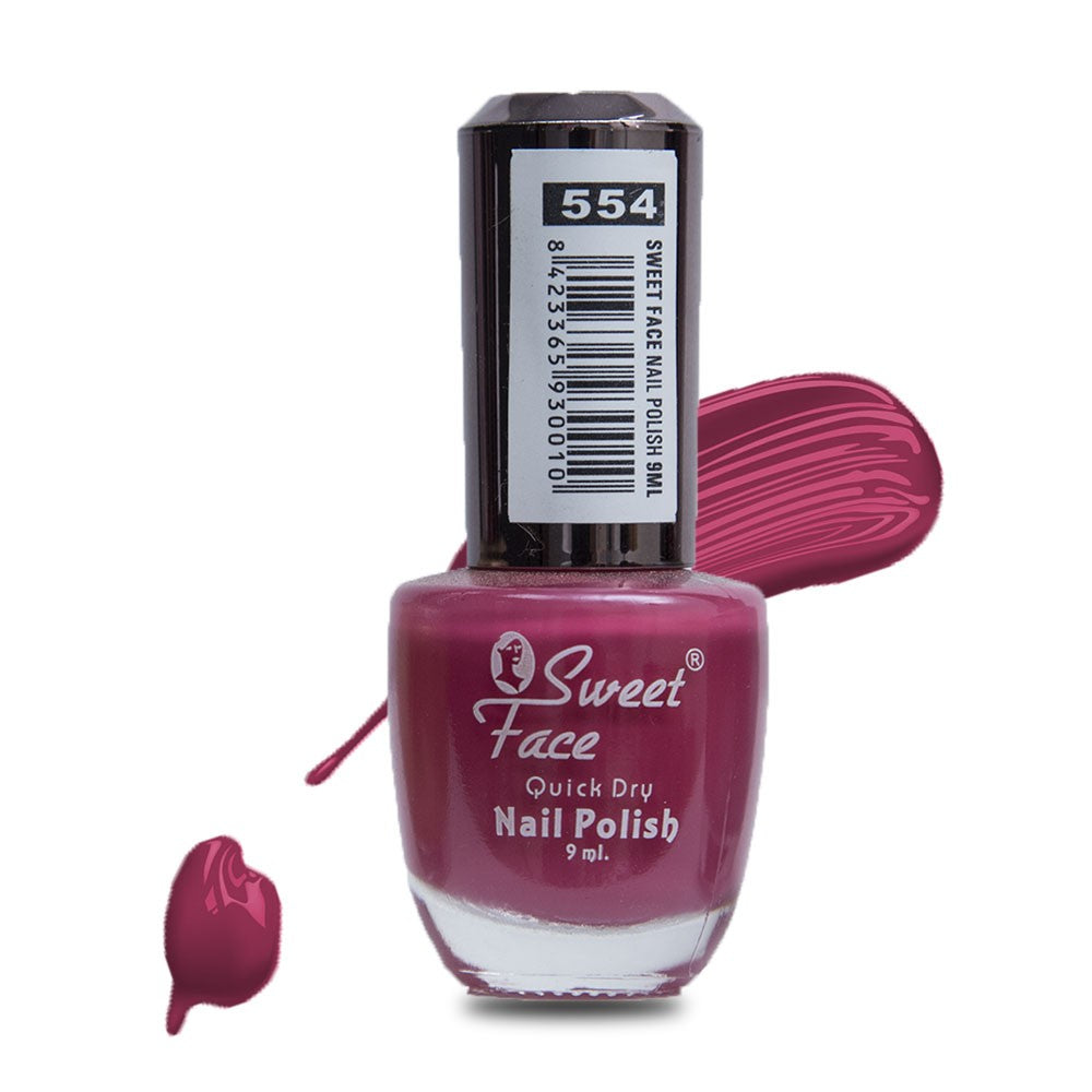 Sweet Face Qiuck Dry Nail Polish 9ml Sweetface