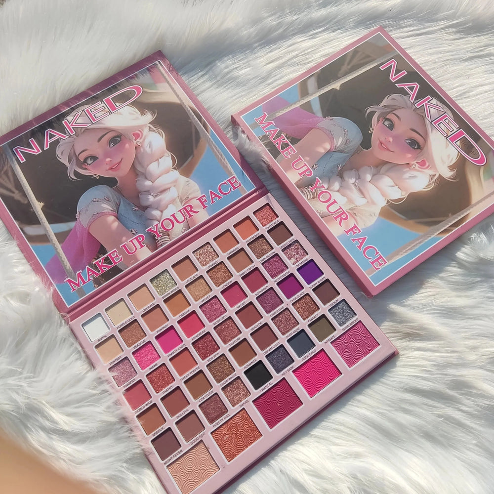 Naked Flower Make Up Your Face 59 Shades Eyeshadow Palette Naked