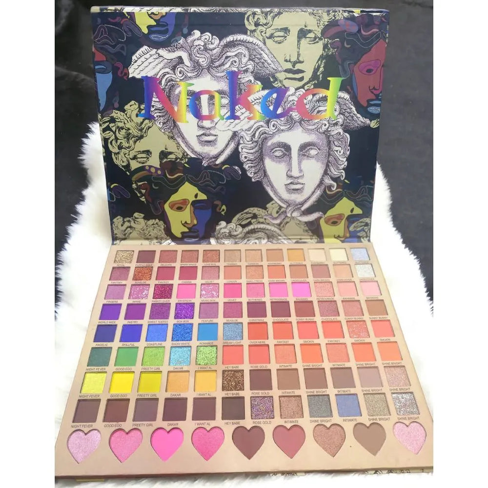 105 Color Naked Glitter Blusher Eyeshadow Palette Naked