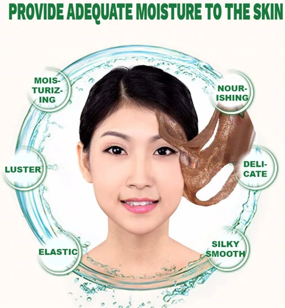 Bioaqua Natural Seaweed Moisturising Hydrating Contractive Pore Algae Seed Face Mask Bioaqua