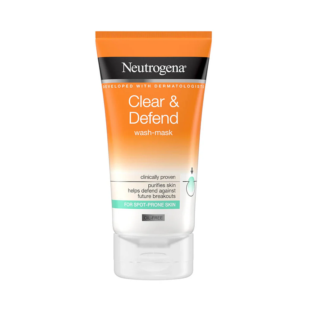 Neutrogena Clear & Defend Wash Mask - 150ml Neutrogena