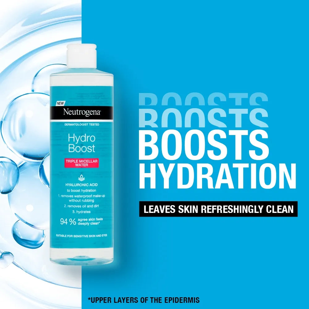 Neutrogena Hydro Boost Triple Micellar Water - 400ml Neutrogena