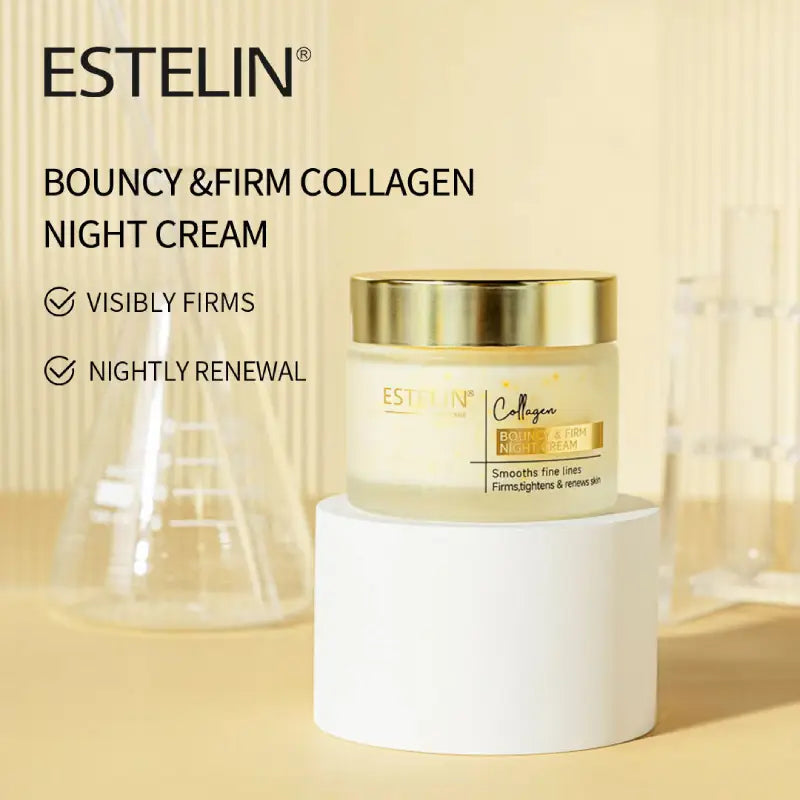 Estelin Collagen Bouncy & Firm Night Cream - 50g Estelin