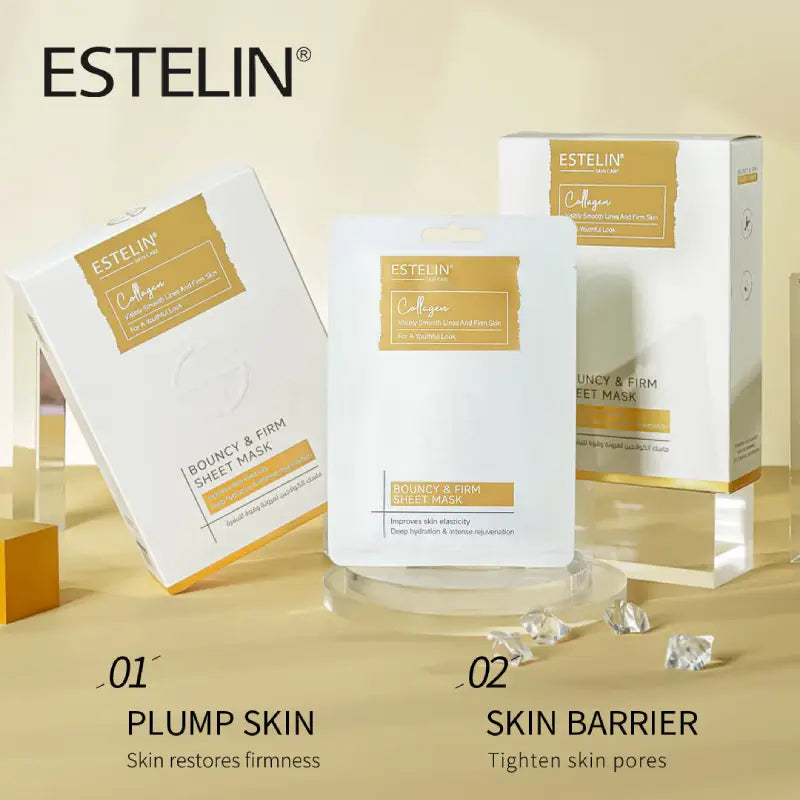 Estelin Collagen Bouncy & Firm Sheet Mask - 25g Estelin