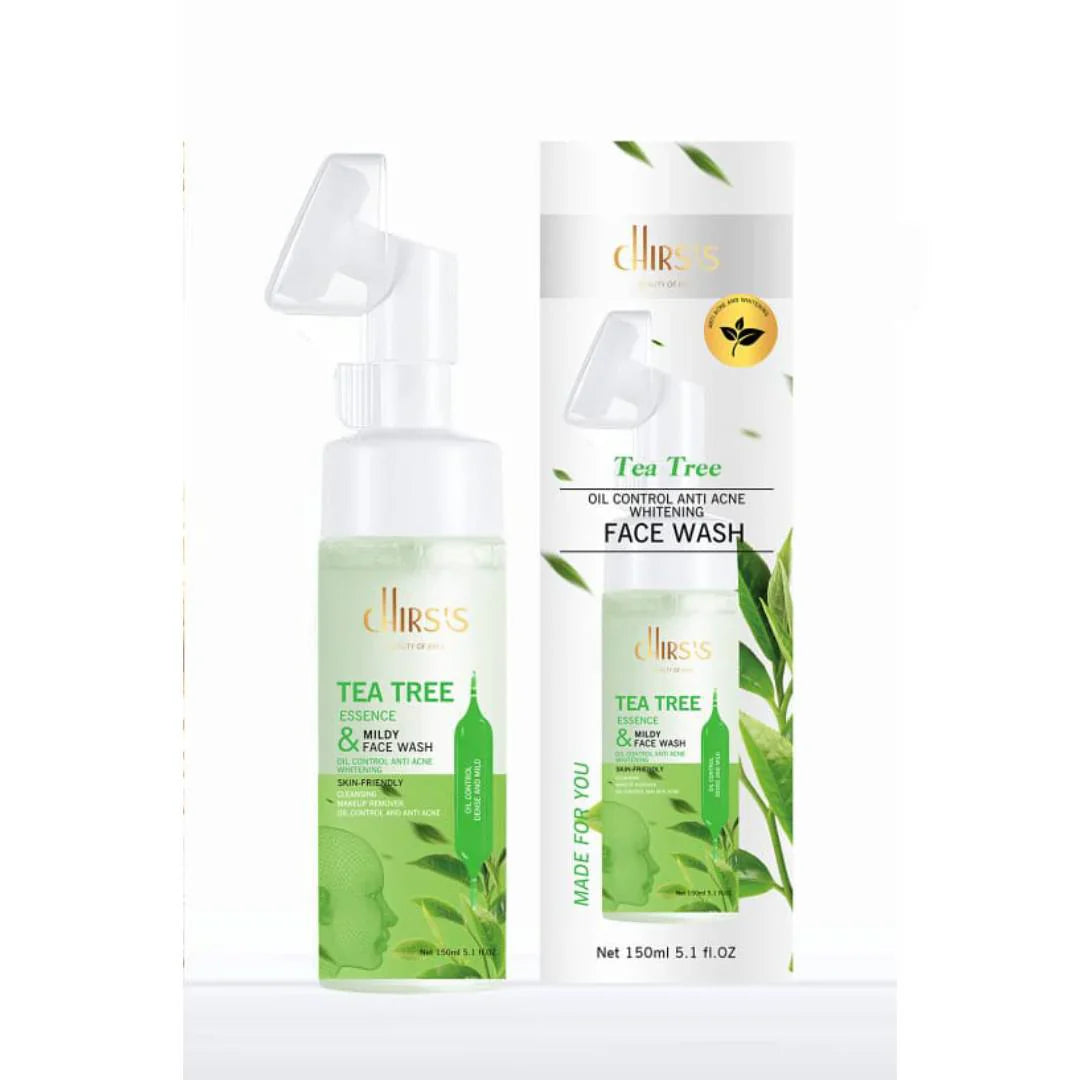 CHIRS'S Tea Tree Essence And Mildy Face Wash - 150ml Chirs's