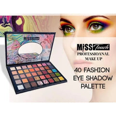 Miss Touch Eyeshadow Palette - 40 Colors Miss Touch