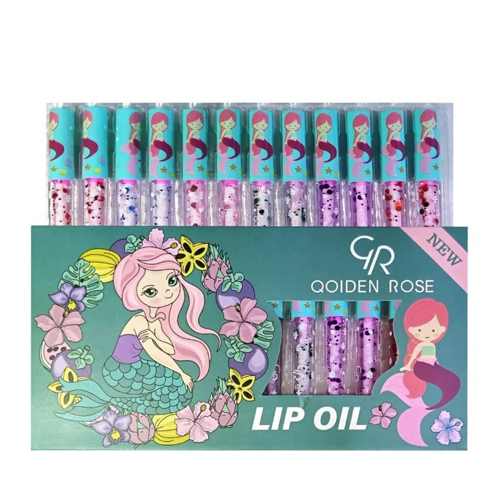 Qoiden Rose QR Lip Oil Set ( 12Pcs ) Qoiden Rose
