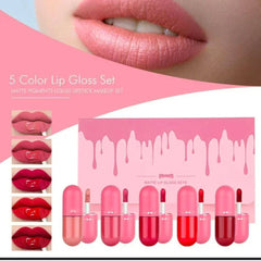 Gegemoon Mini Matte Lip Gloss 5pcs Set Gegemoon
