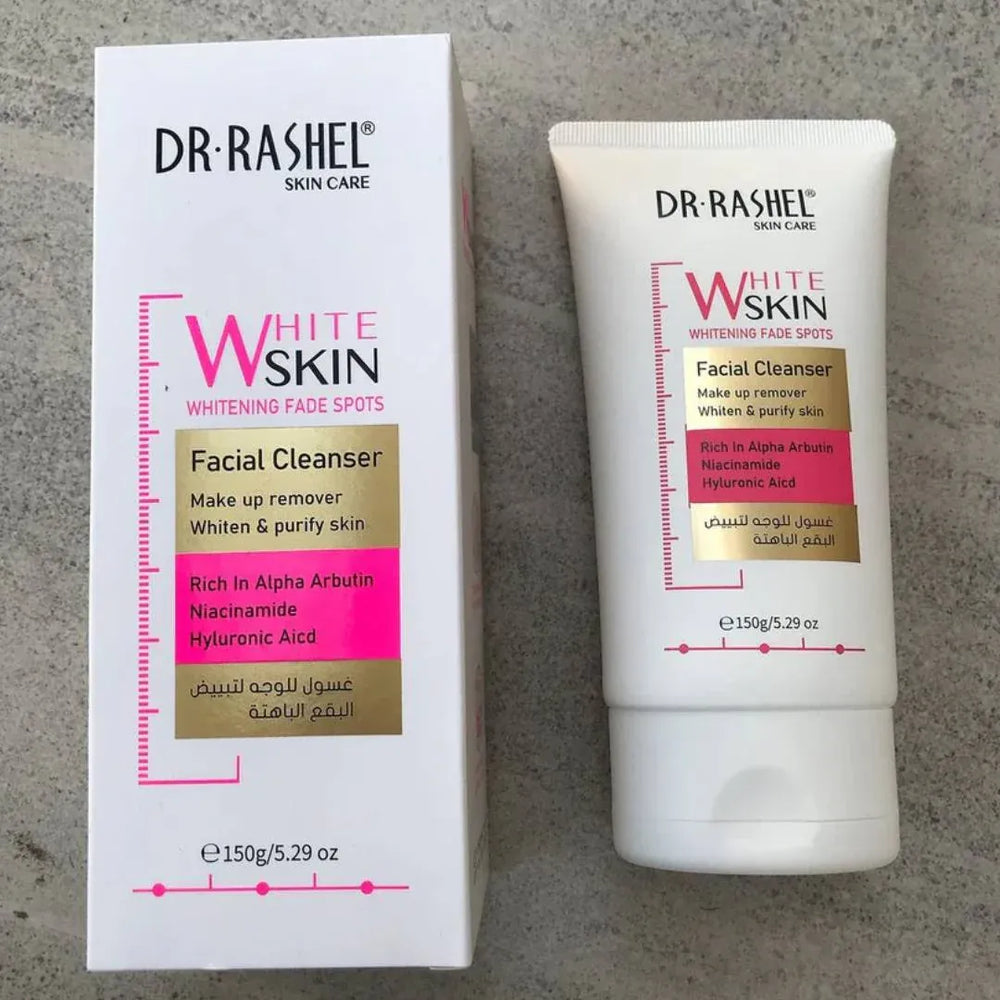 Dr Rashel Skin Care White Skin Whitening Fade Spots Facial Cleanser = DR.Rashel