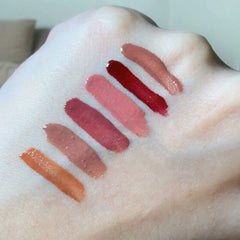 Fflomror Liquid Matte Crystal Trendy Lip Gloss Set (6 Colors) Fflomror
