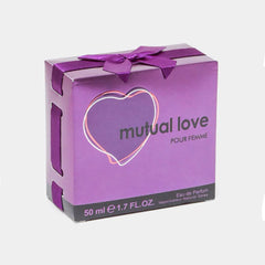 Mutual Love Pour Femme Heart Perfume For Women Purple 50ml Mutual Love