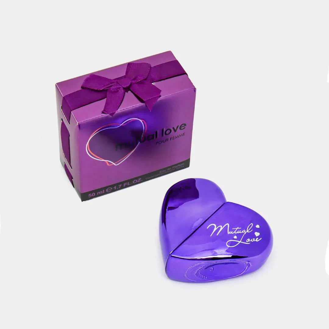 Mutual Love Pour Femme Heart Perfume For Women Purple 50ml Mutual Love