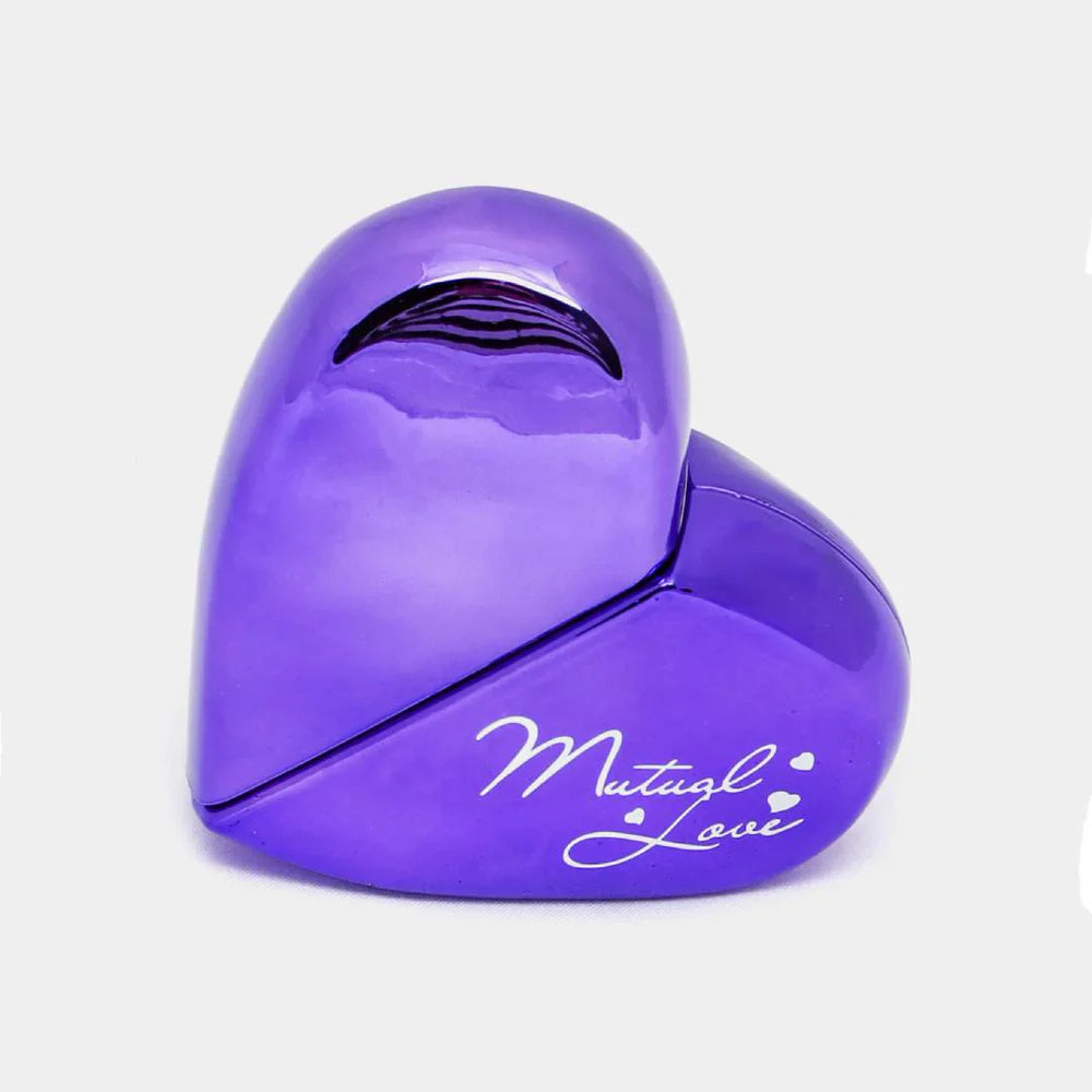 Mutual Love Pour Femme Heart Perfume For Women Purple 50ml Mutual Love