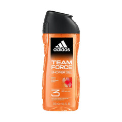 Adidas Team Force 3-in-1 Shower Gel with Orange Extract -250ml Adidas