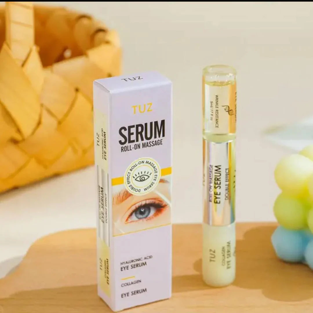 Tuz Roll-On Massage Hyaluronic Acid Double Effect Eye Serum Tuz