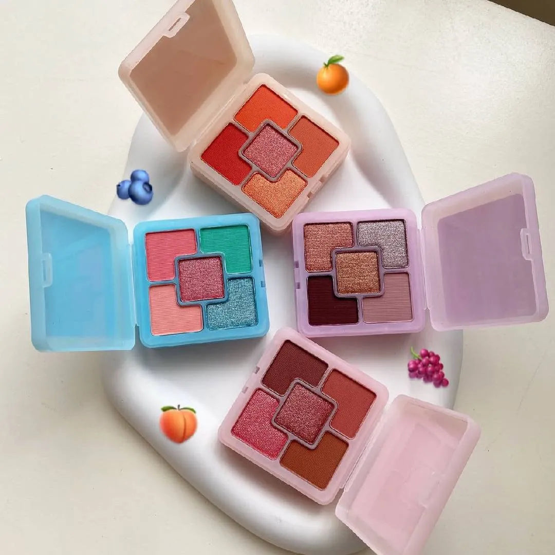 Mocallure 2 in 1 Mini Eyeshadow & Blush Palette Mocallure