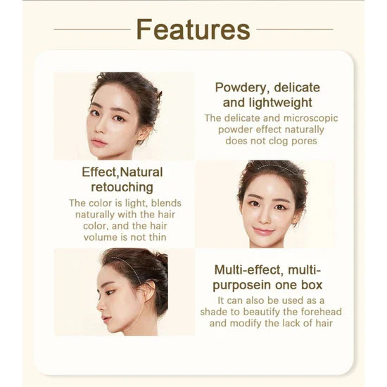 Peony Hairline Cream Powder Peony