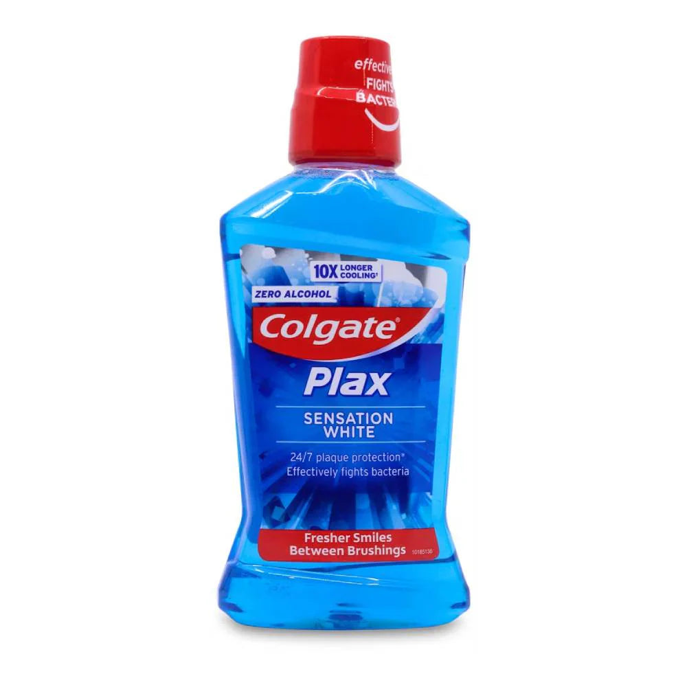 Colgate Plax Sensation White Mouthwash 500ml Colgate