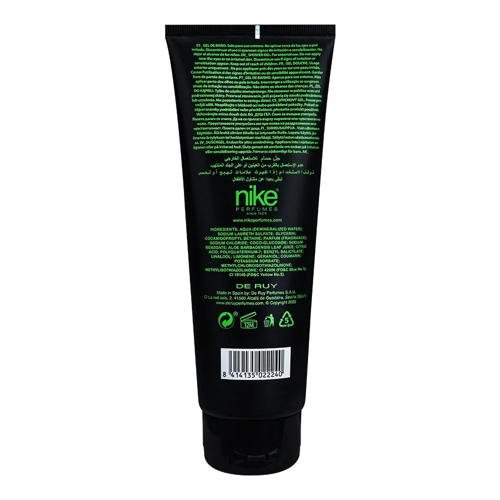 Nike Woman Ultra Green Aloe Vera Shower Gel, 250ml Nike