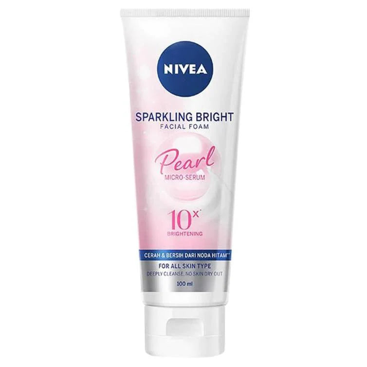 Nivea Sparkling White Whitening Facial Foam 100ml Nivea