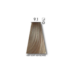 Keune Tinta VERY LIGHT ASH BLONDE 9.1 with Keune Developer 20 Volume - 60 ml Keune