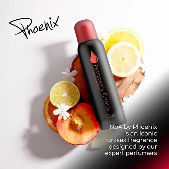 Perfumer's Choice No4 Phoenix Body Spray - Fragrance for Men - 150ml Perfumer's Choice