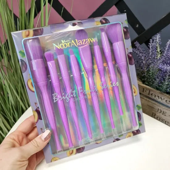 Noor Alazawi 8 Pcs Makeup Brush set Noor Alazawi