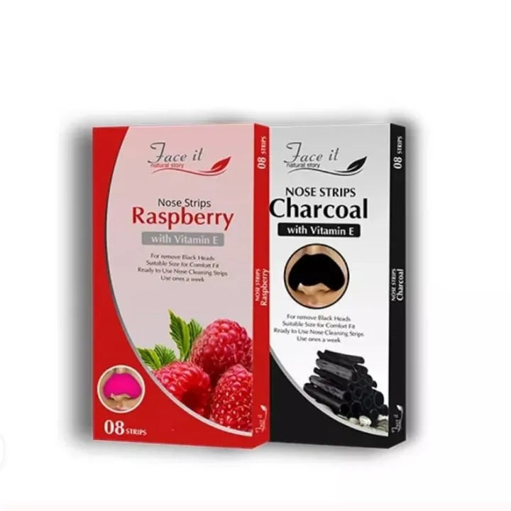 Face it Natural Story Nose Strips Pack Of 8 Face It