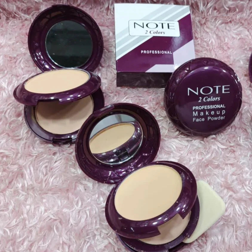 Note 2 Color Makeup Face Powder Note