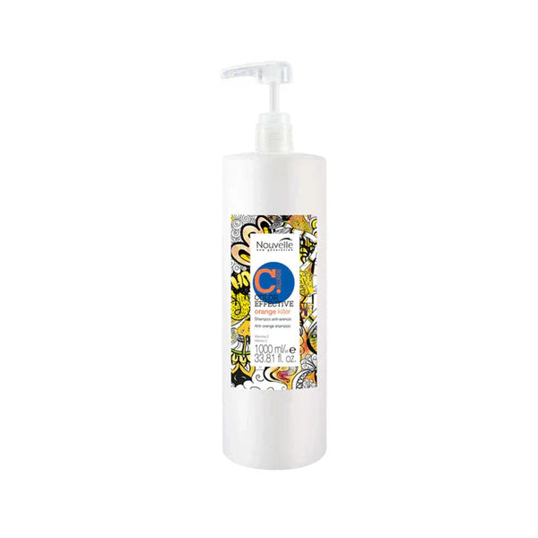 Nouvelle Color Glow Orange Killer Shampoo - 1000ml - Made in Italy Nouvelle