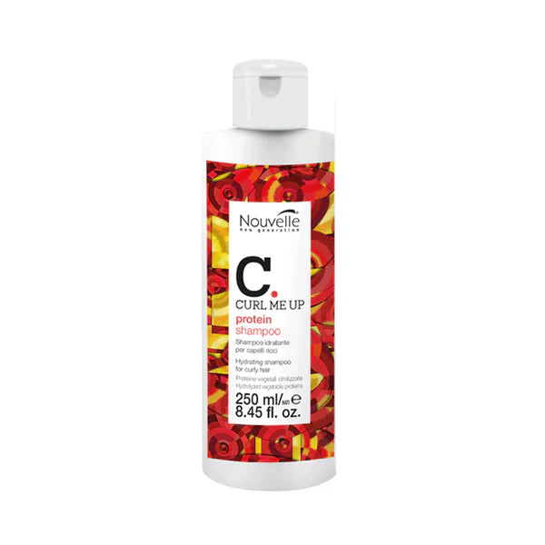 Nouvelle Curl Up Protein Shampoo For Dry Curl Hair - 250ml - Made Nouvelle