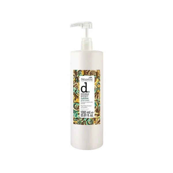 Nouvelle D. Double Effect Nutritive Shampoo - 1000ml - Made in Italy Nouvelle