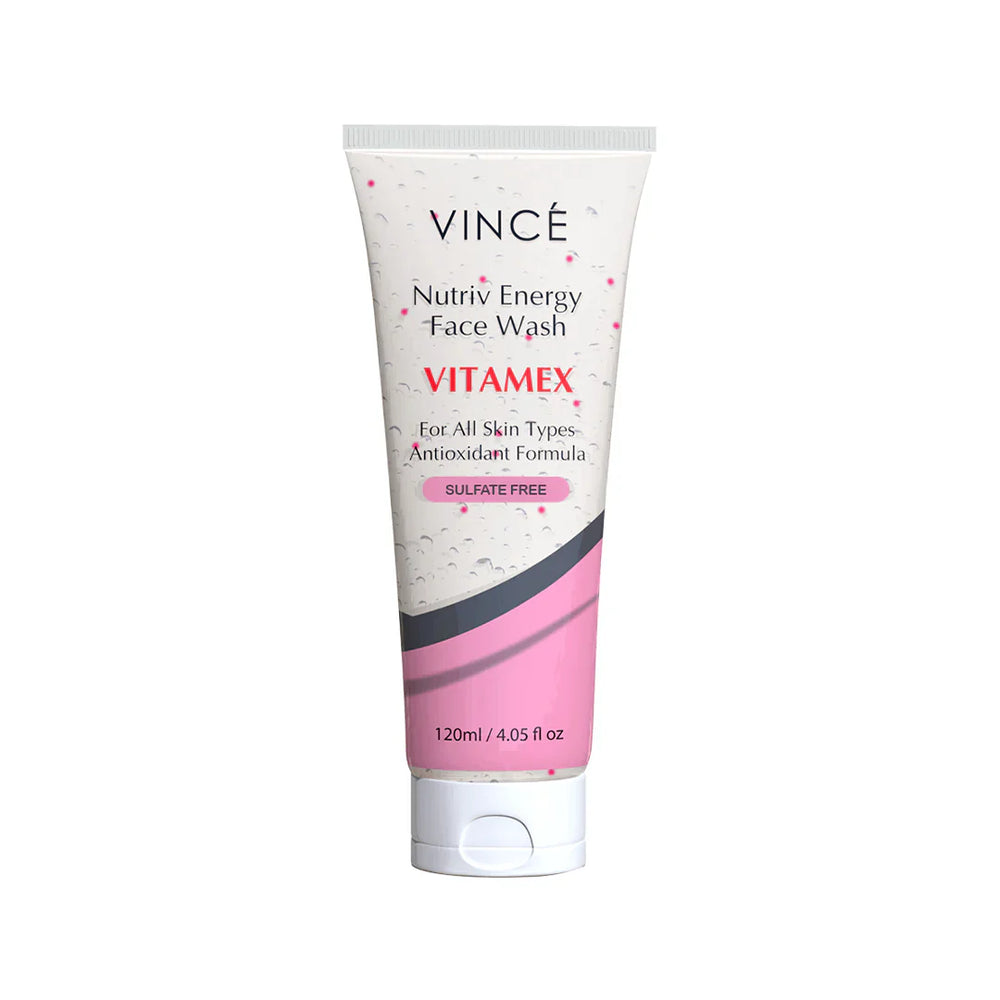 Vince Nutriv Energy Face Wash - 120ml Vince