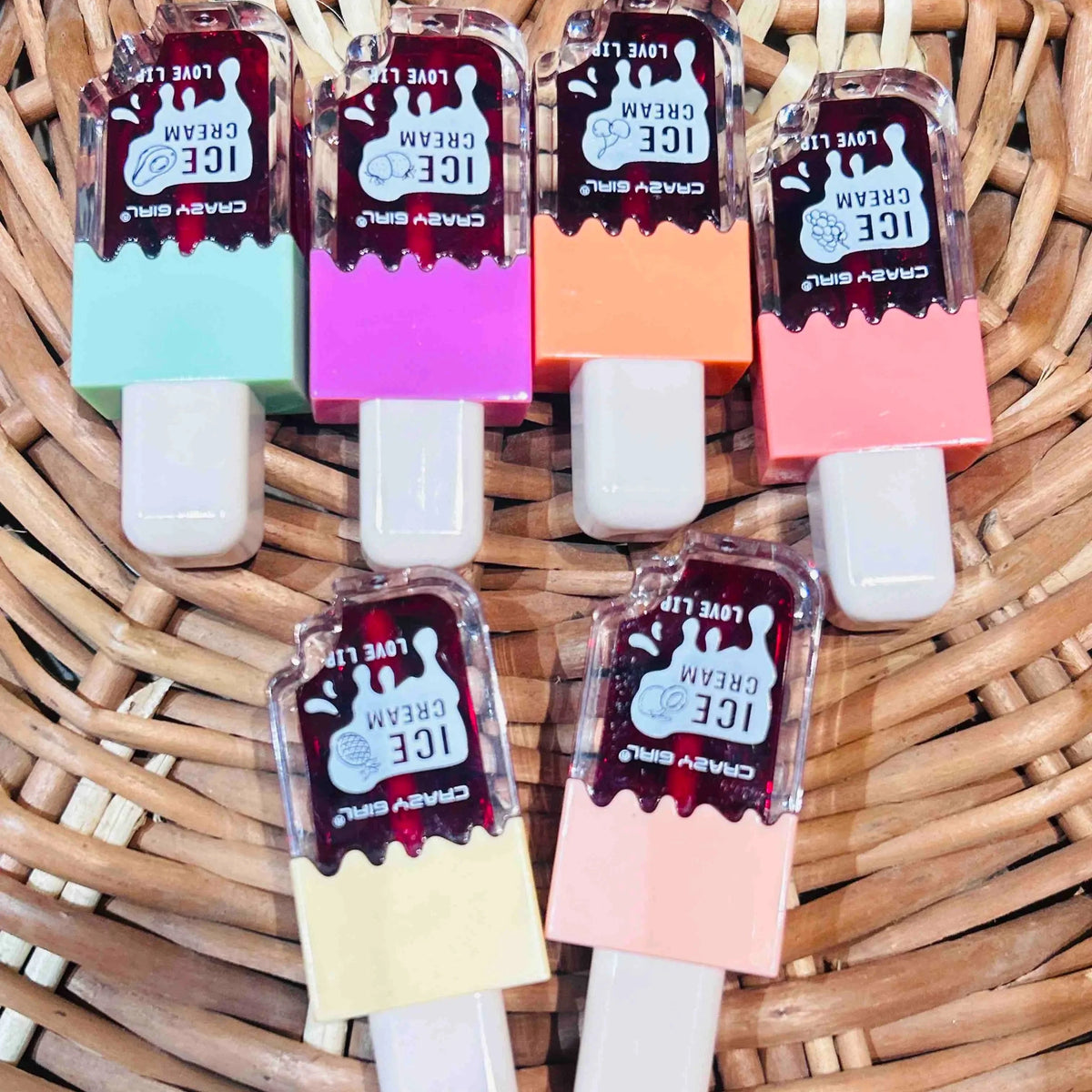 Crazy Girl Ice Cream Lip Tint Each Crazy Girl