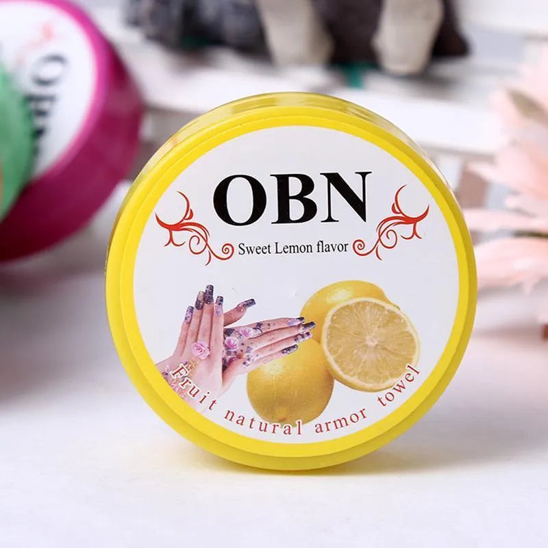 OBN Lemon Nail Paint Remover (32 Wipes) obn