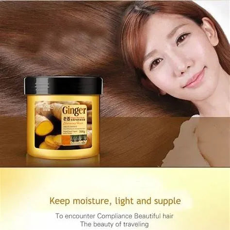 Bioaqua Ginger Hair Mask For Dry Damaged Hair - 500g Bioaqua