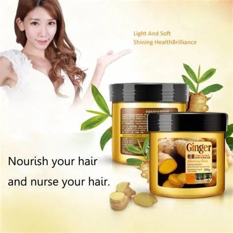 Bioaqua Ginger Hair Mask For Dry Damaged Hair - 500g Bioaqua