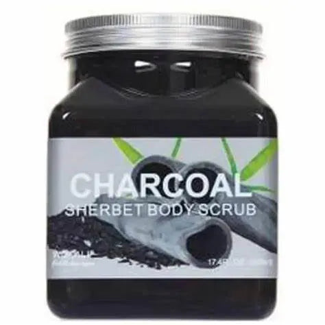 Wokali Black (Charcoal) Sherbet Body Scrub – 350ml Wokali