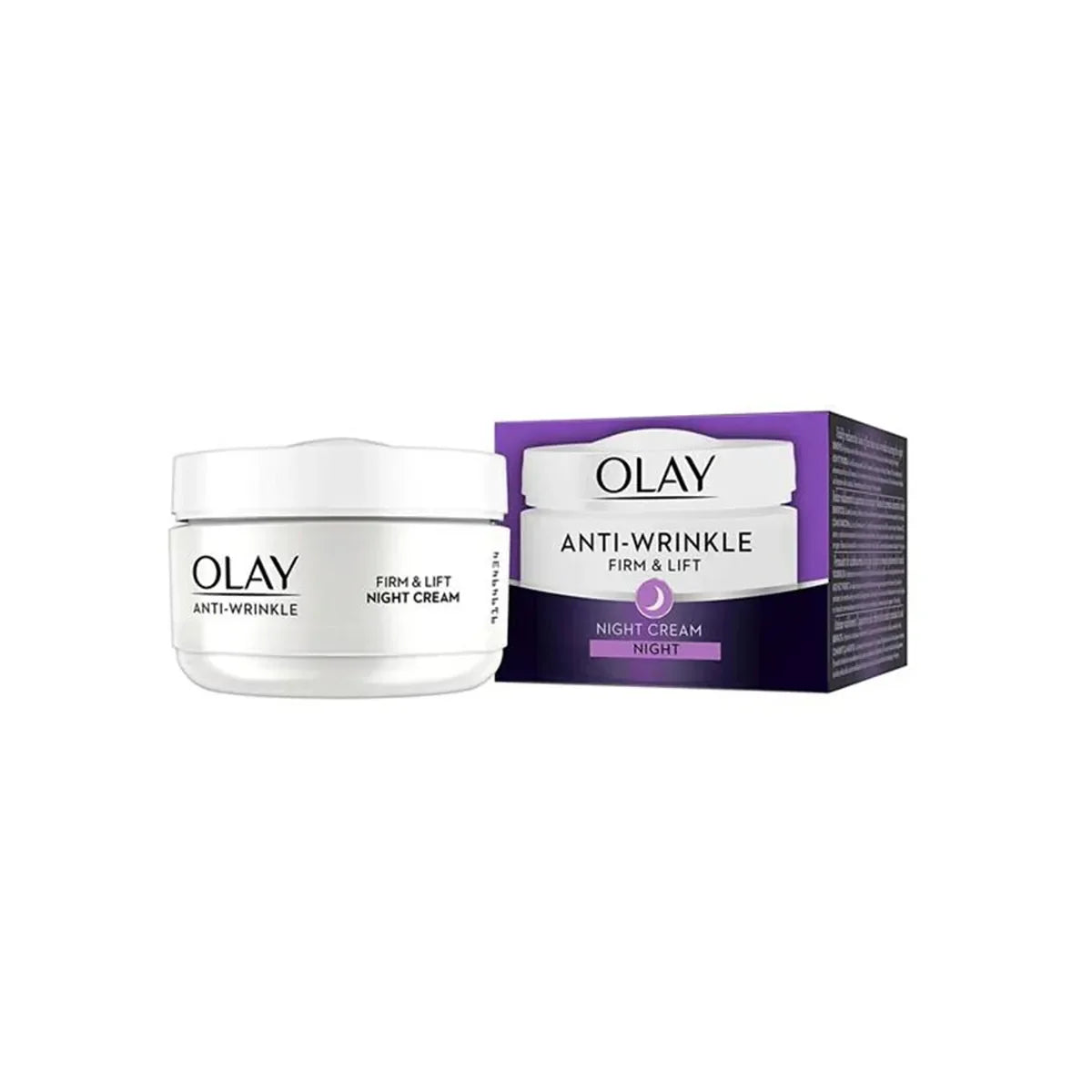 Olay Anti Wrinkle Night Cream 50Ml - Premium Skincare Cosmia.pk