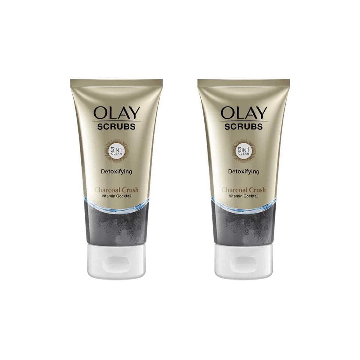 Olay Scrubs 5In1 Detoxifying Charcoal Crush 150Ml - Premium Skincare Cosmia.pk