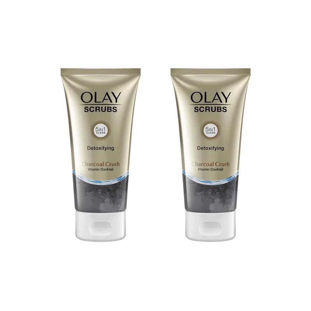 Olay Scrubs 5In1 Detoxifying Charcoal Crush 150Ml - Premium Skincare Cosmia.pk