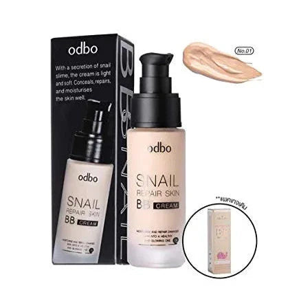 Odbo snail Repair BB Cream Made in Thailand Odbo