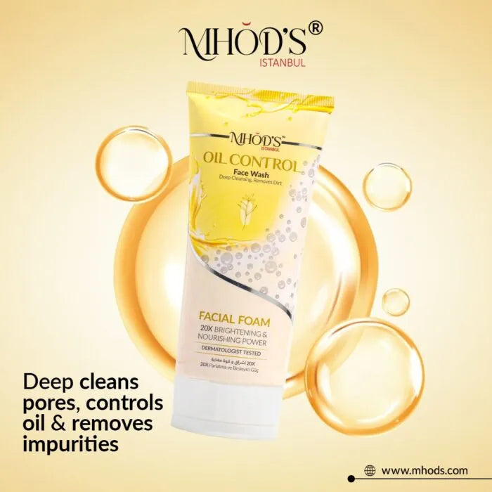 Mhod’s Istanbul Oil Control Facial Foam - 100g Mhod’s Istanbul
