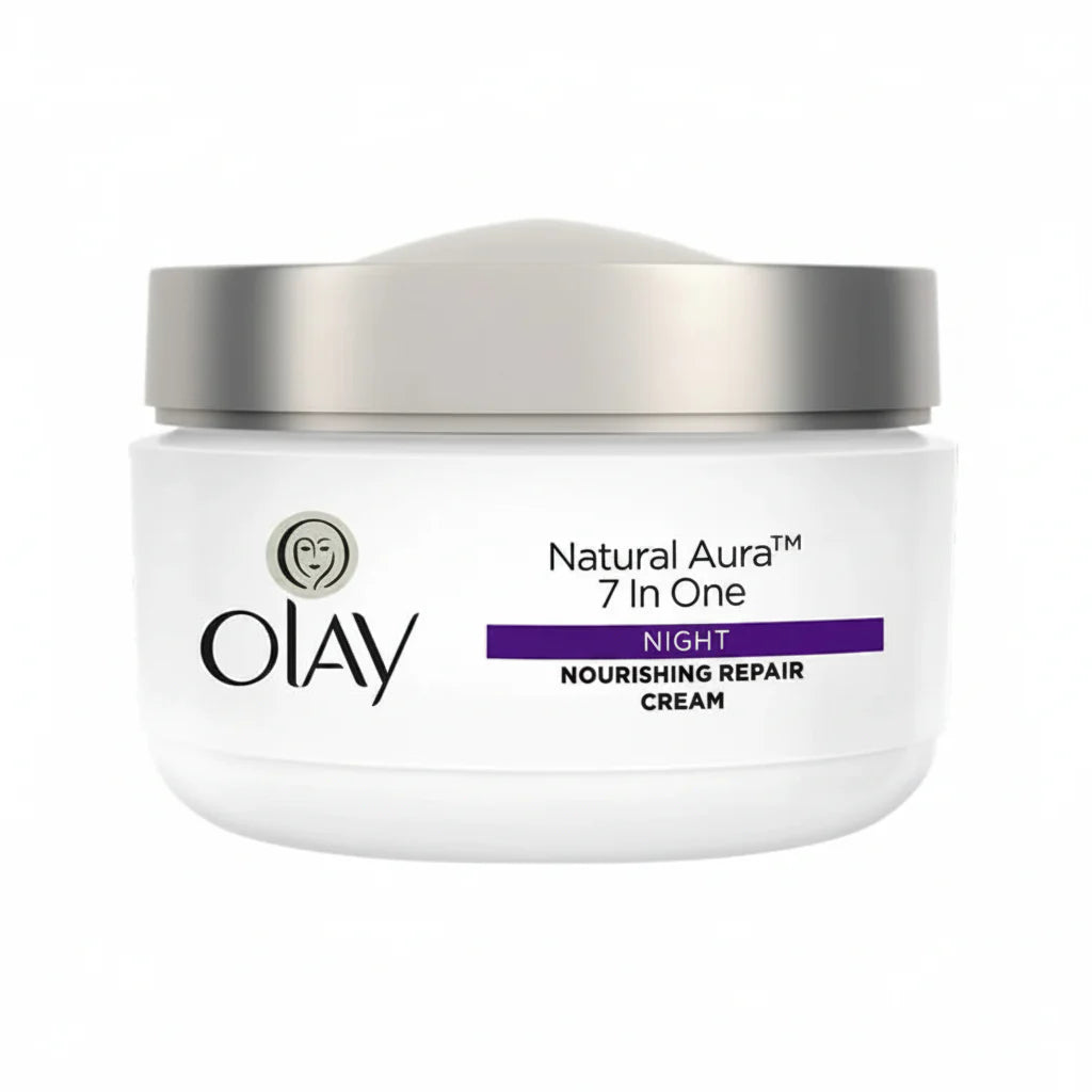 Olay Natural Aura All in One Radiance Night Cream - 50g Olay