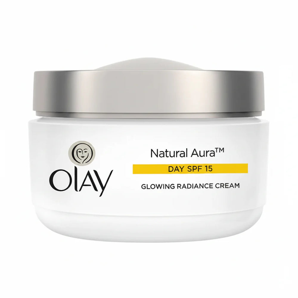 Olay Natural Aura Glowing Radiance Day Cream SPF 15 - 50g Olay
