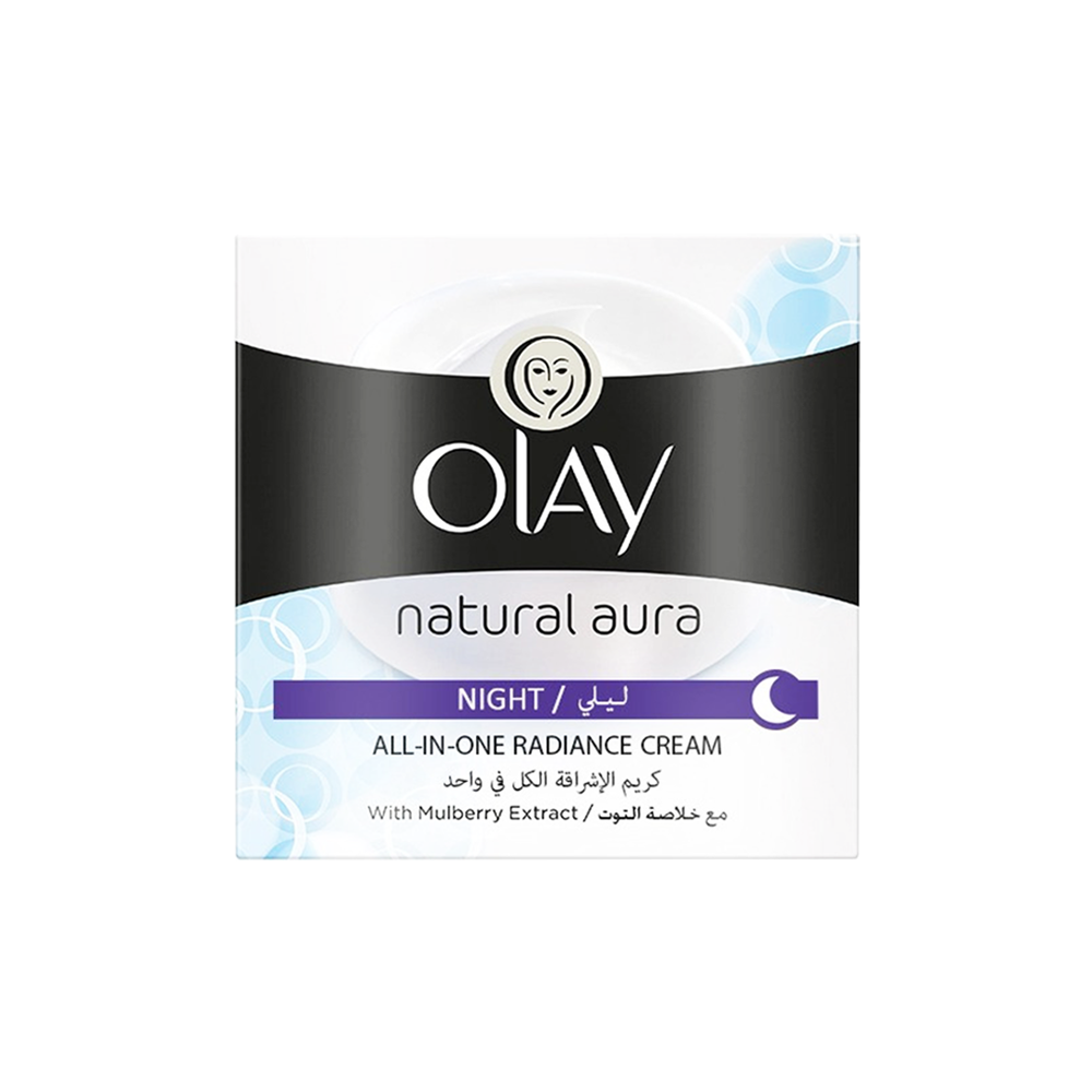 Olay Natural Aura Night Cream - 50g Olay