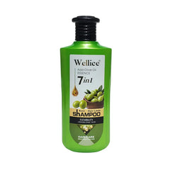 Wellice 7 in 1 Anti - Hair Loss Olive Hyalruonic Acid & Soothing Frizz Shampoo 400g Wellice