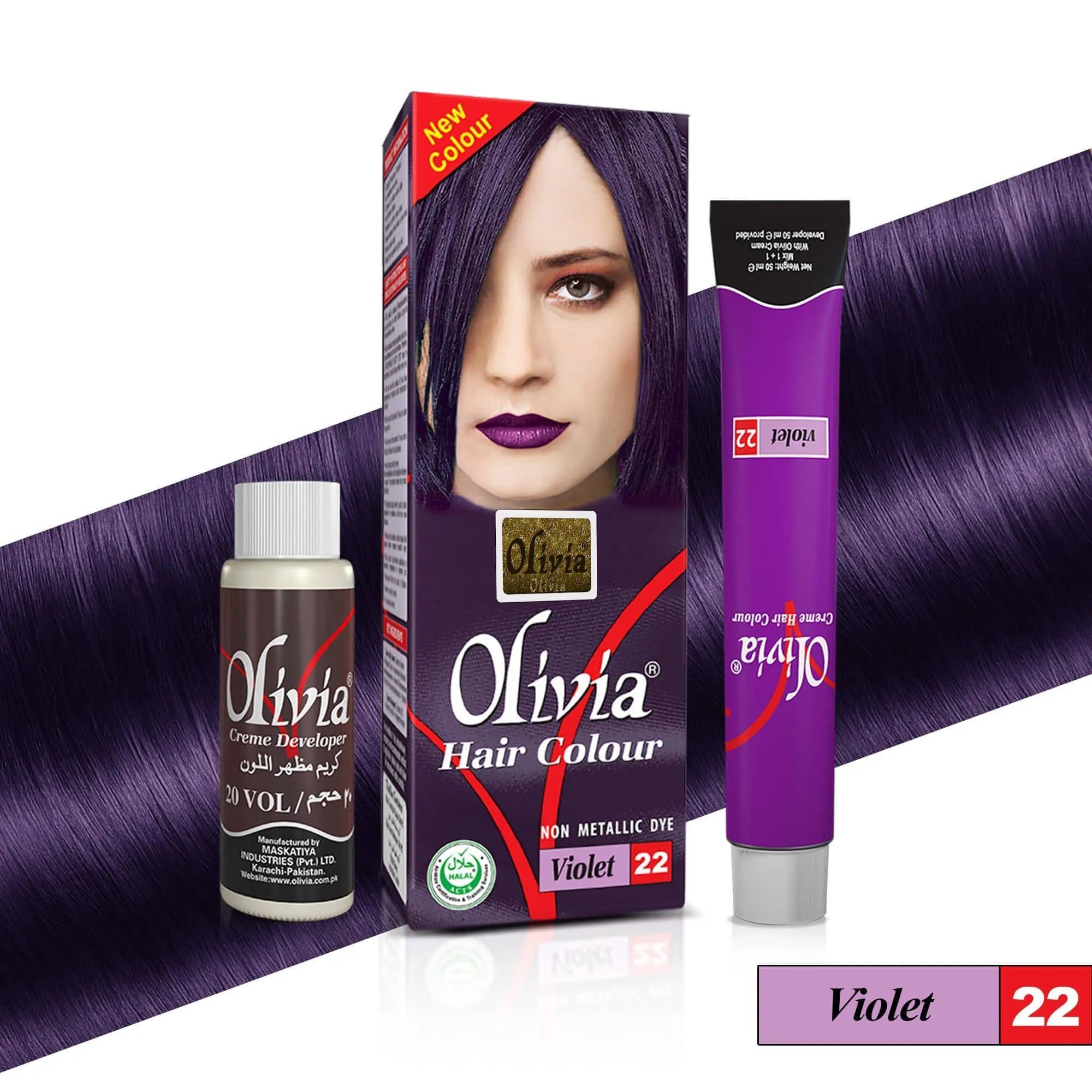 Olivia Hair Colors – Professional Hair Dye Cosmia.pk