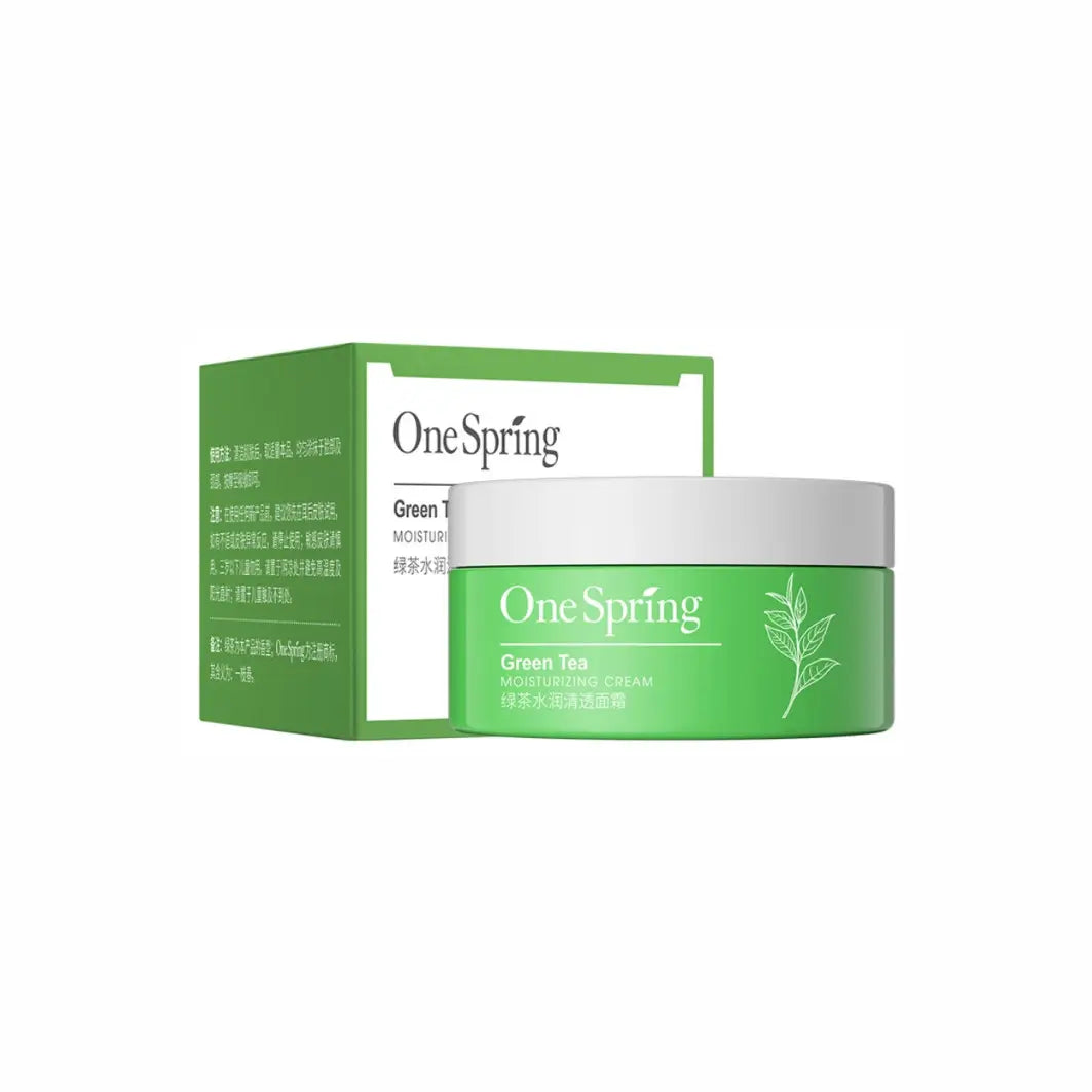 OneSpring Extract Green Tea Anti-wrinkle Face Cream OneSpring