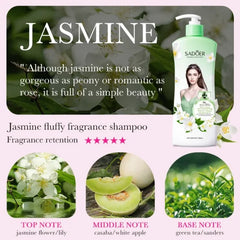 Sadoer Anti Dandruff Fragrance Jasmine Shampoo 500ml Sadoer